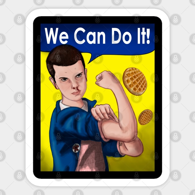 Eleven Riveter Sticker by MarianoSan